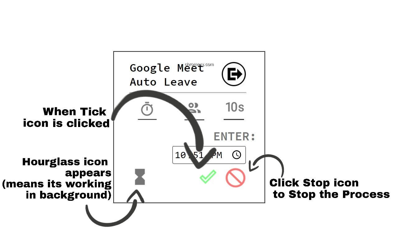 【图】Google Meet Auto Leave(截图2)