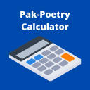 PakPoetry Calculator
