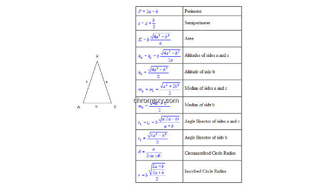 【图】Triangle Equations Formulas Calculator(截图2)