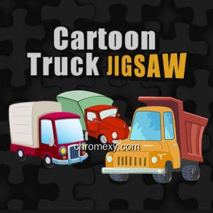 Cartoon Truck Jigsaw Game