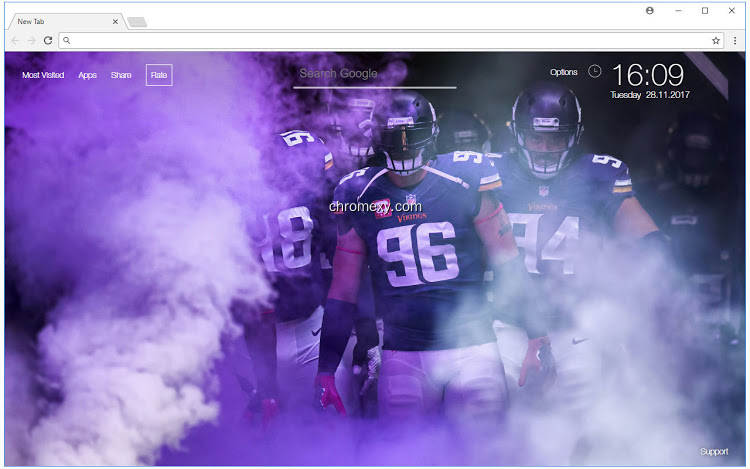 【图】Minnesota Vikings HD Wallpaper NFL New Tab(截图2)