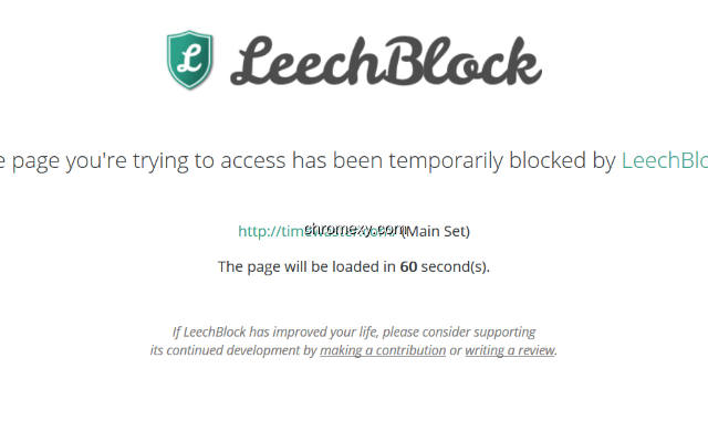 【图】LeechBlock NG(截图2)