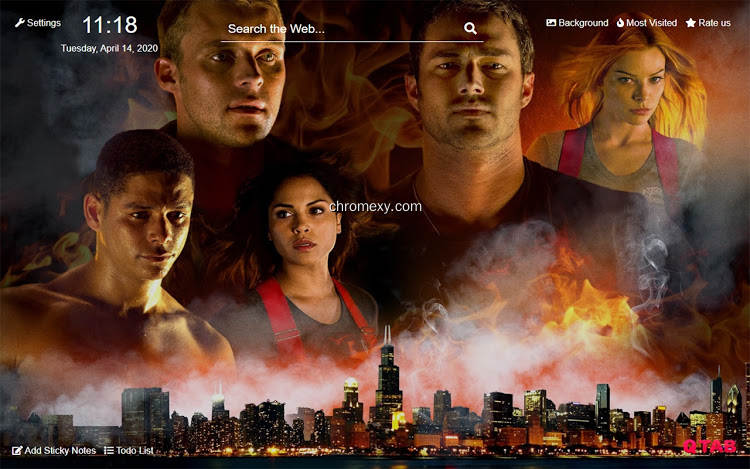 【图】Chicago Fire Wallpapers New Tab HD(截图1)