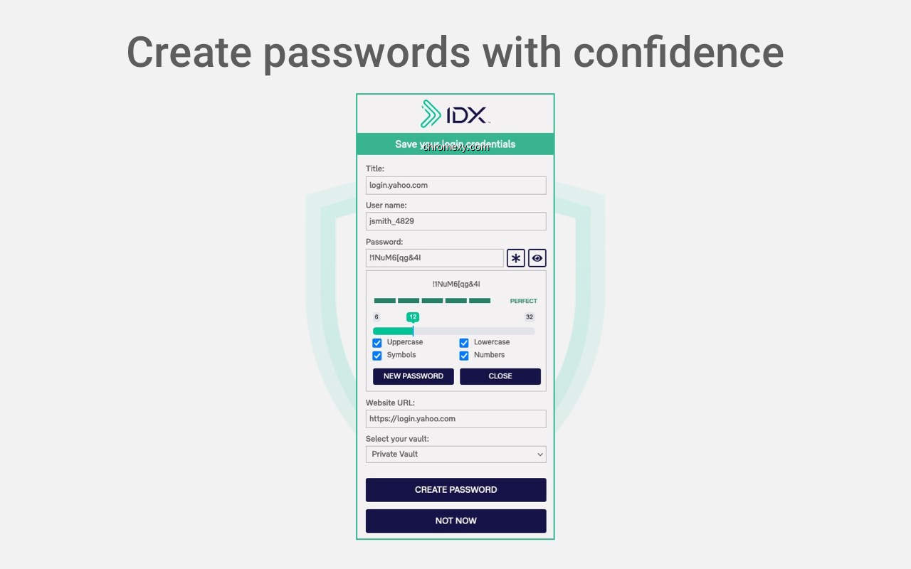 【图】IDX Password Manager(截图 1)