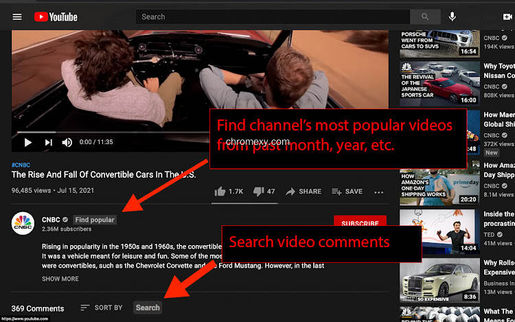 【图】Youtube Eye: Find popular (month, year, etc)(截图 0)