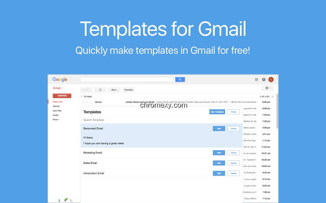 【图】Templates for Gmail(截图1)