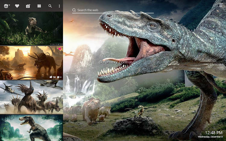 【图】Dinosaurs HD Wallpapers New Tab Theme(截图 1)
