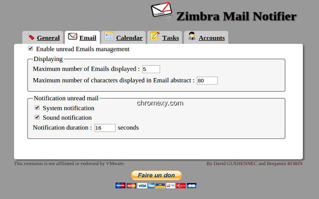 【图】Zimbra Mail Notifier(截图2)
