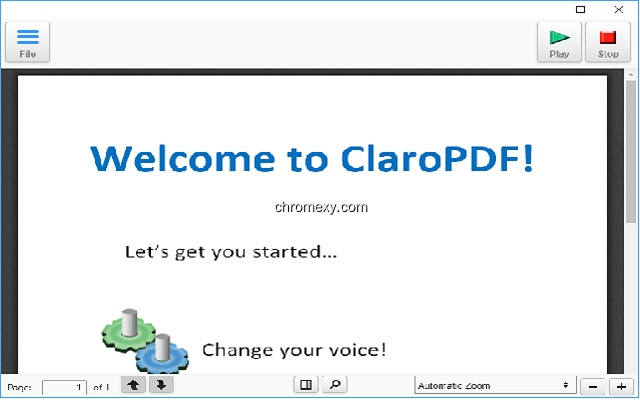 【图】ClaroPDF Chrome(截图1)