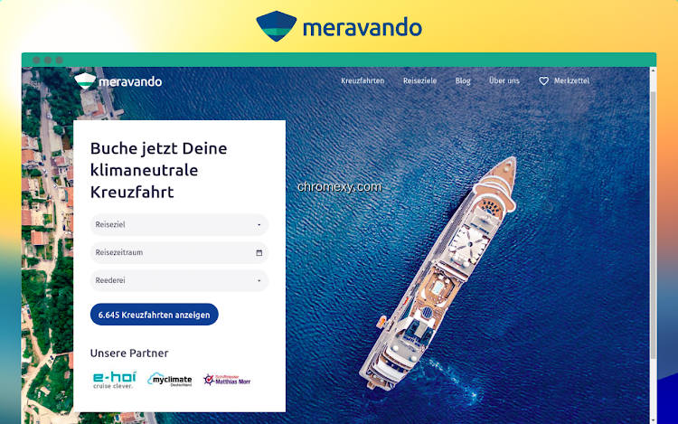 【图】Meravando – Klimaneutrale Kreuzfahrten(截图1)