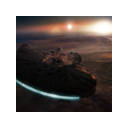 Star Wars VII: Millennium Falcon Sunset