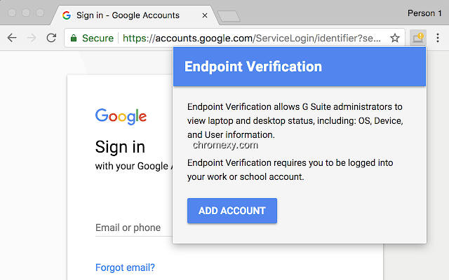 【图】Endpoint Verification(截图1)