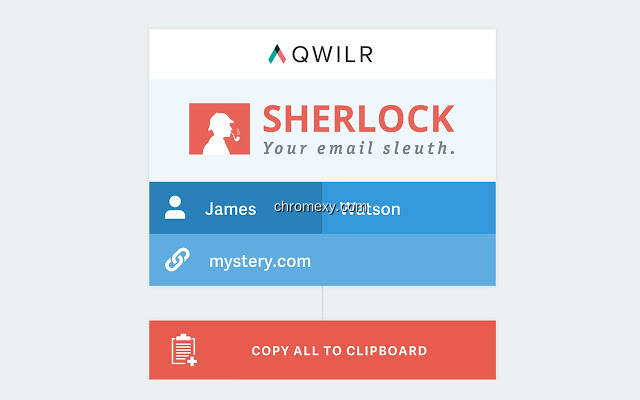 【图】Qwilr Sherlock – Email Finder(截图1)