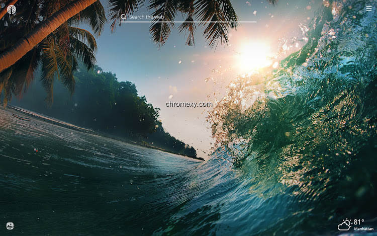 【图】Ocean Waves HD Wallpapers New Tab Theme(截图 0)