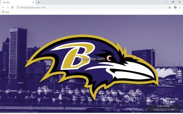【图】Baltimore Ravens New Tab Theme(截图1)