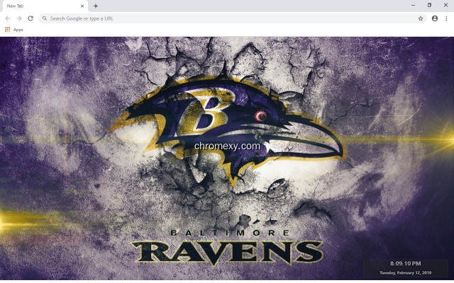 【图】Baltimore Ravens New Tab Theme(截图2)
