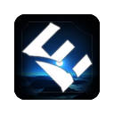 Blue Space Sunset Chrome Theme
