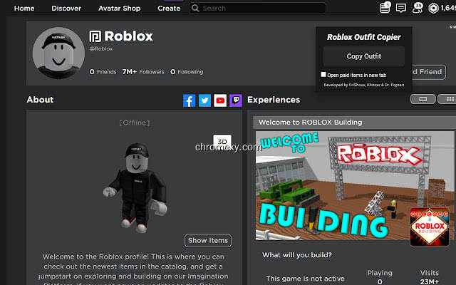 【图】Roblox Outfit Copier(截图1)