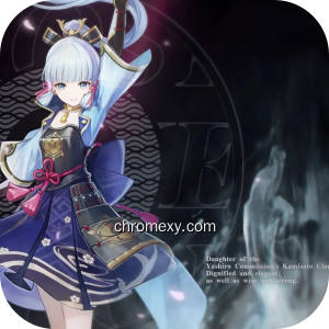《原神：神里绫华》4K壁纸新标签页