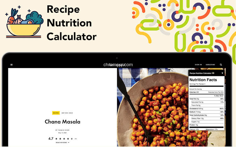 【图】Recipe Nutrition Calculator(截图2)