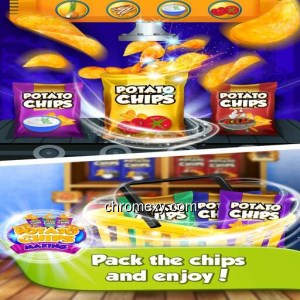 Potato Chips Making Game Potato Chips Making Game