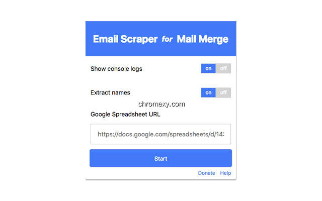 【图】Email Scraper for Mail Merge(截图1)