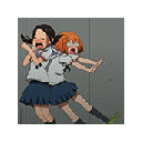 Chio-chan no Tsuugakuro Wallpapers New Tab