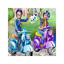 Princess Scooter Ride