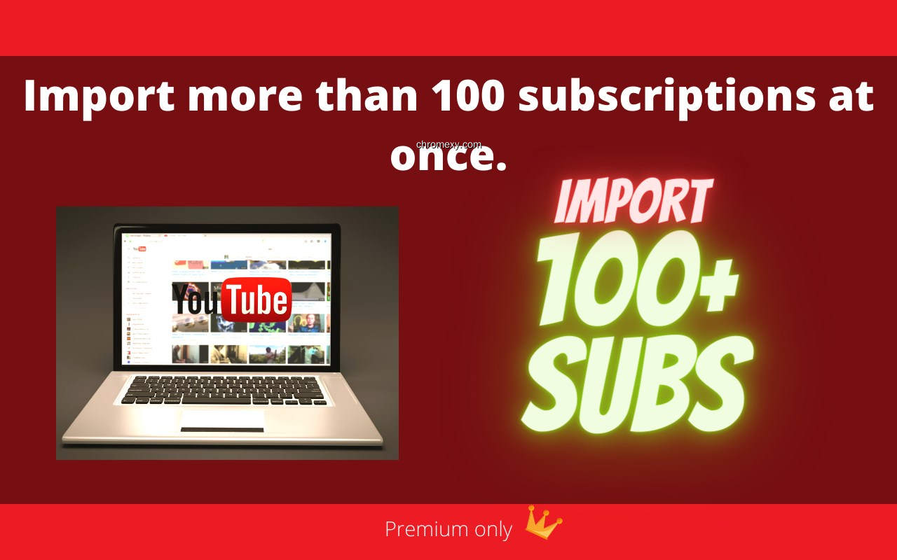 【图】Subscriptions Importer For Youtube(截图2)