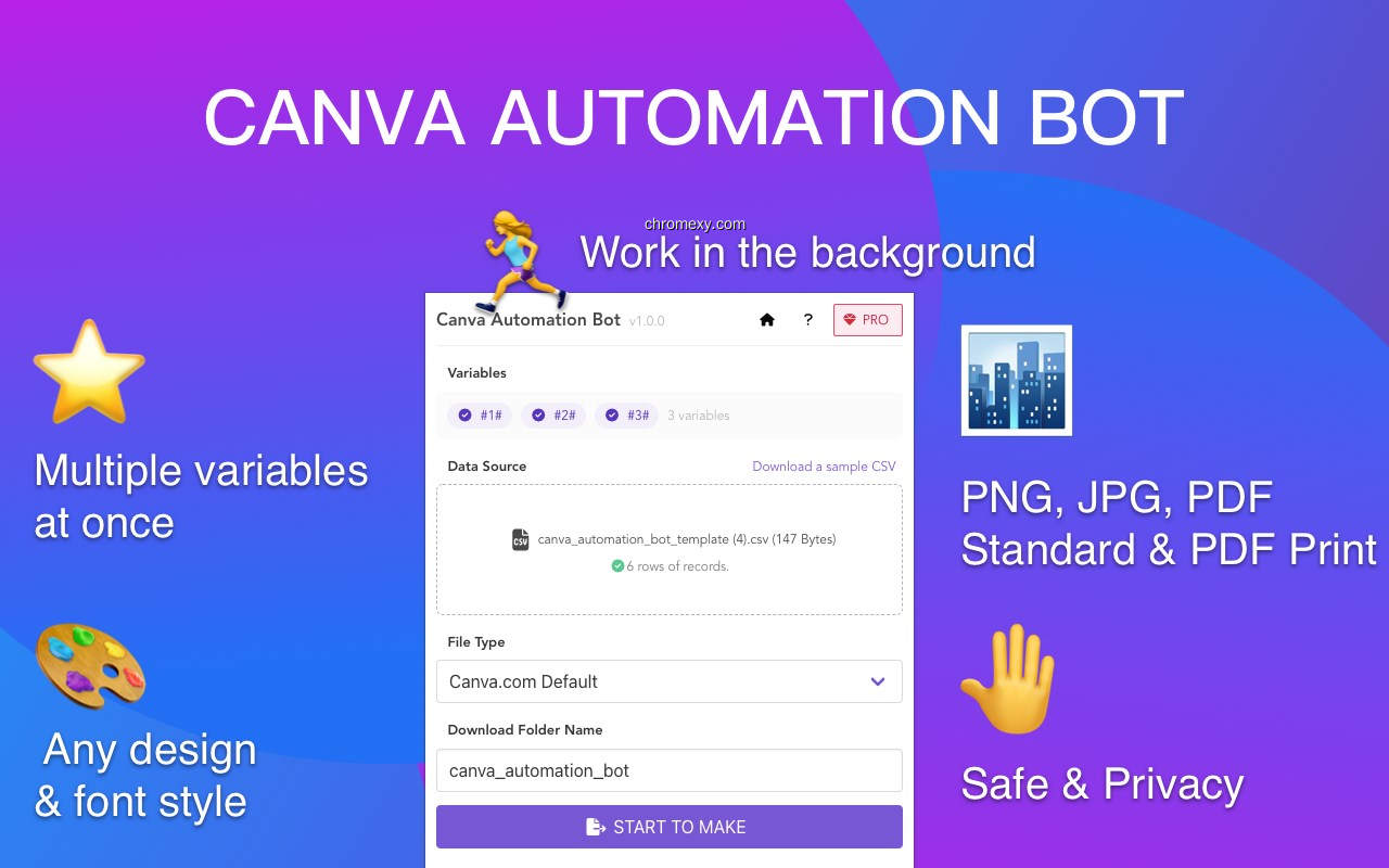 【图】Canva Automation Bot Automate POD with Excel(截图2)
