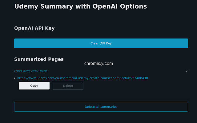 【图】Udemy Summary with OpenAI(截图2)