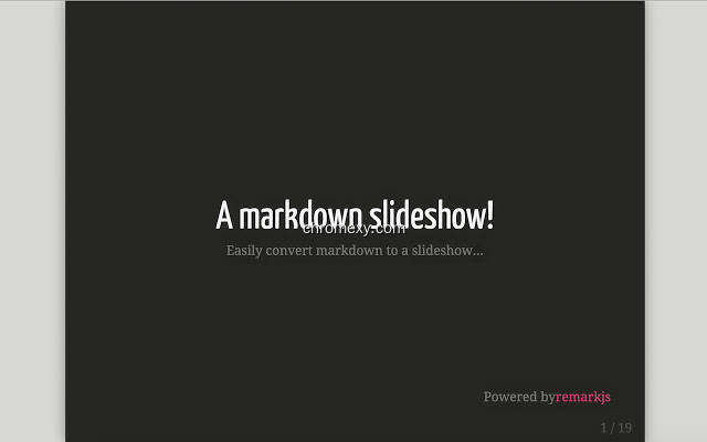 【图】Markdown Slides(截图1)