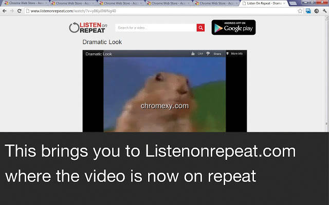 【图】Listen On Repeat YouTube Looper(截图2)