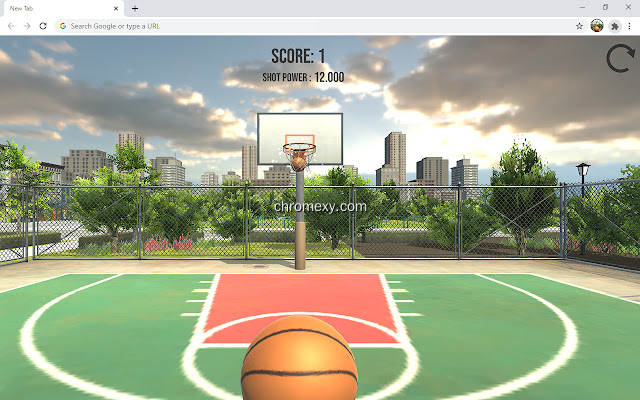 【图】Basketball Court Dunk Shoot Game(截图2)