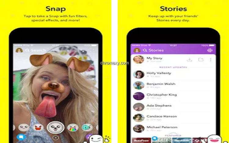 【图】Snapchat APK – Download For Android(截图1)