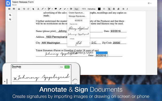 【图】DocHub – Edit and Sign PDF Documents(截图 0)