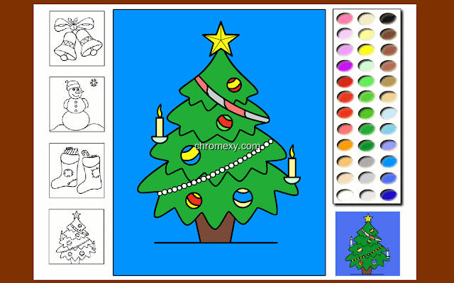 【图】Christmas coloring game(截图1)