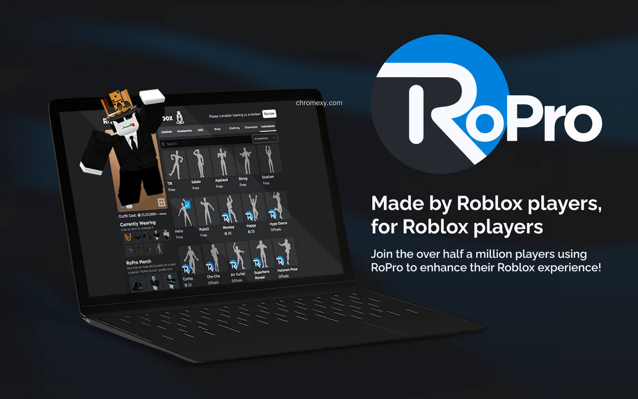 【图】RoPro – Enhance Your Roblox Experience(截图1)