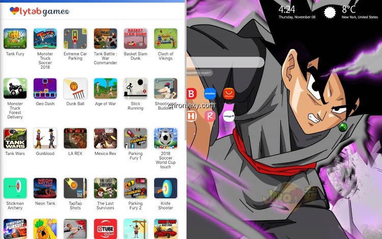 【图】Black Goku Wallpapers HD New Tab(截图2)