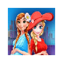Elsa and Anna Pregnant Mall Shopping