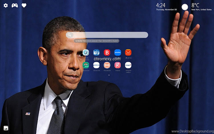 【图】Barack Obama Background HD(截图1)