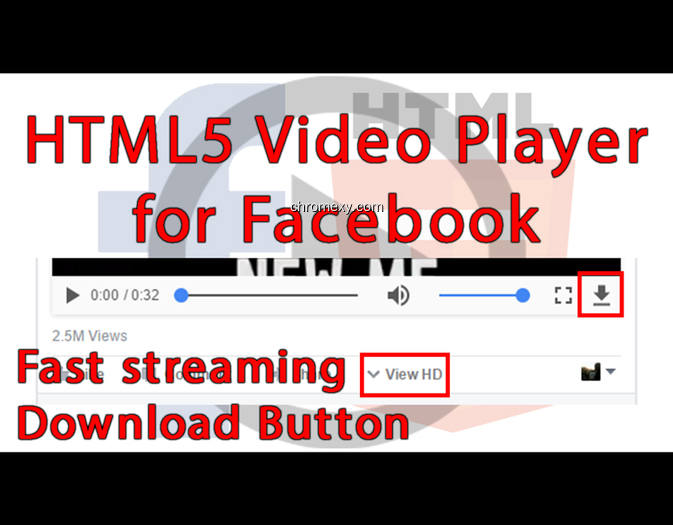 【图】HTML5 Video Player for Facebook(截图2)