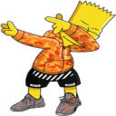 Bart Simpson Supreme Skin Theme