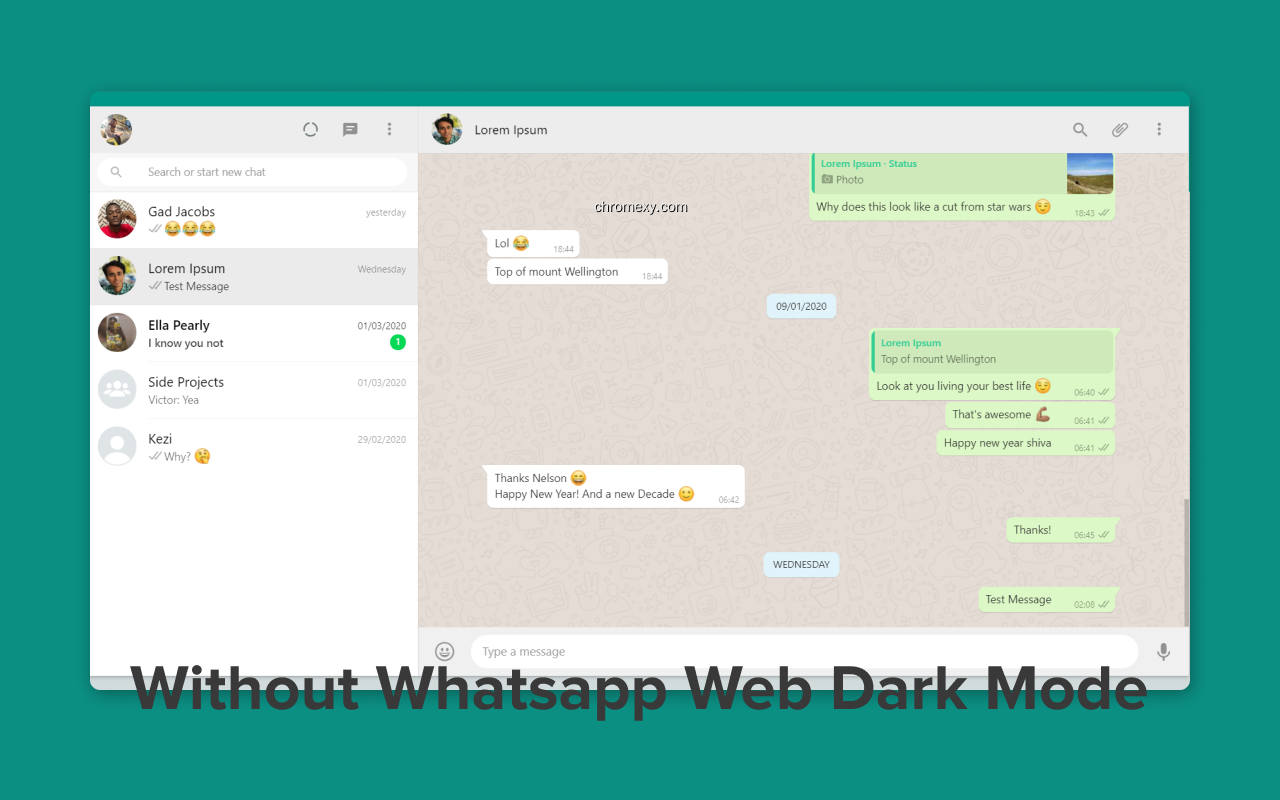 【图】WhatsApp Web Dark Mode(截图2)