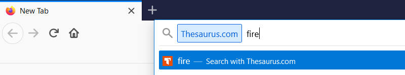 【图】Thesaurus.com Search Shortcut(截图1)