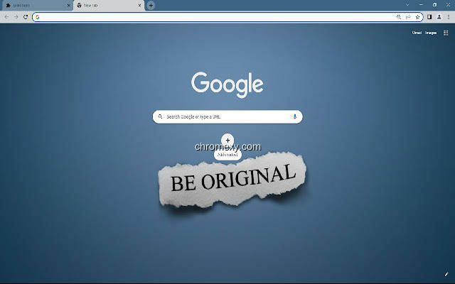 【图】Be original Browser Theme(截图1)