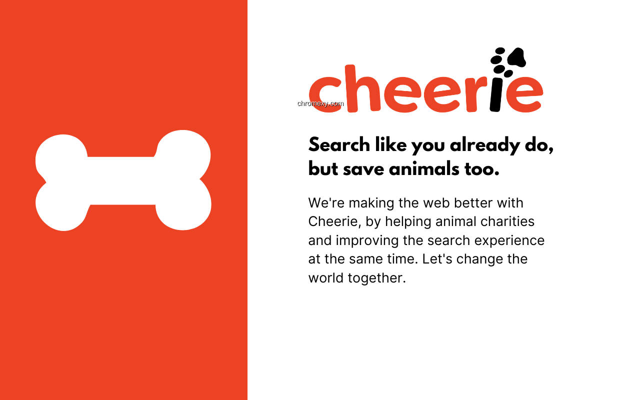 【图】Cheerie – You Search. We Donate.(截图1)