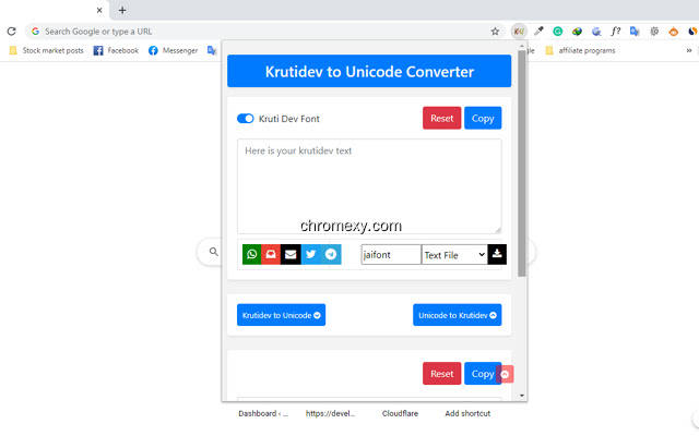 【图】Krutidev To Unicode Converter(截图1)