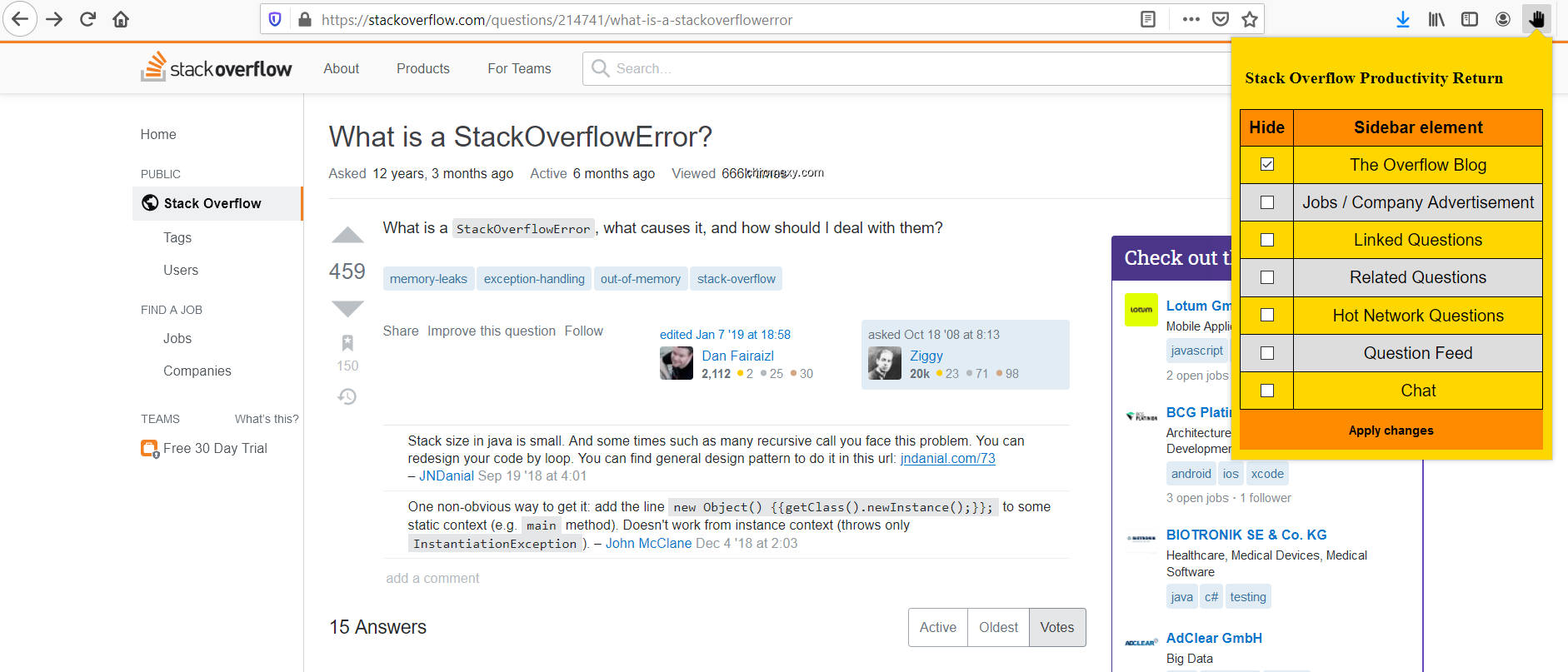 【图】StackOverflowProductivityReturn(截图1)