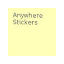 Anywhere stickers – simple sticky notes